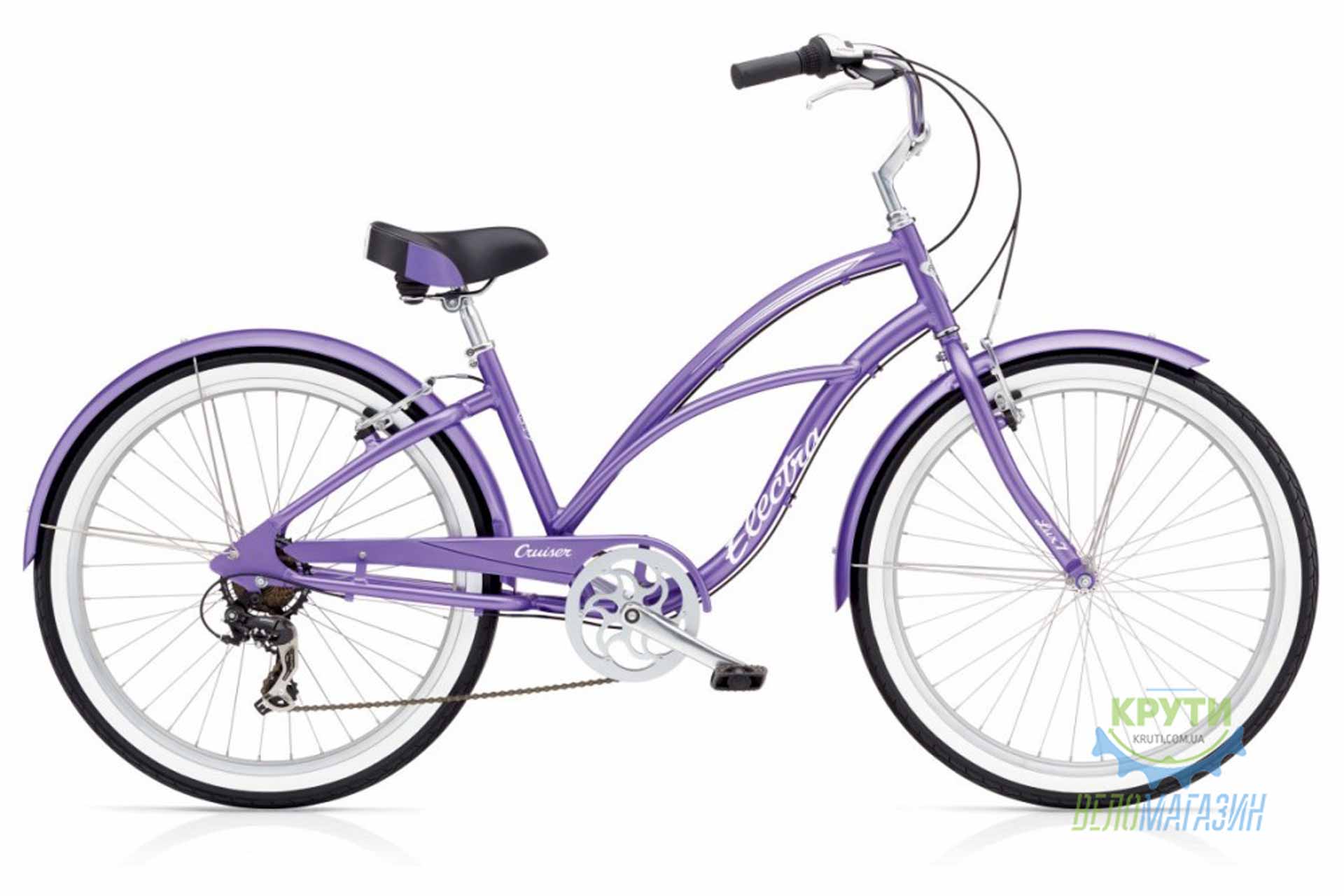 Велосипед 26 Electra Cruiser Lux 7D Ladies' Purple Metallic