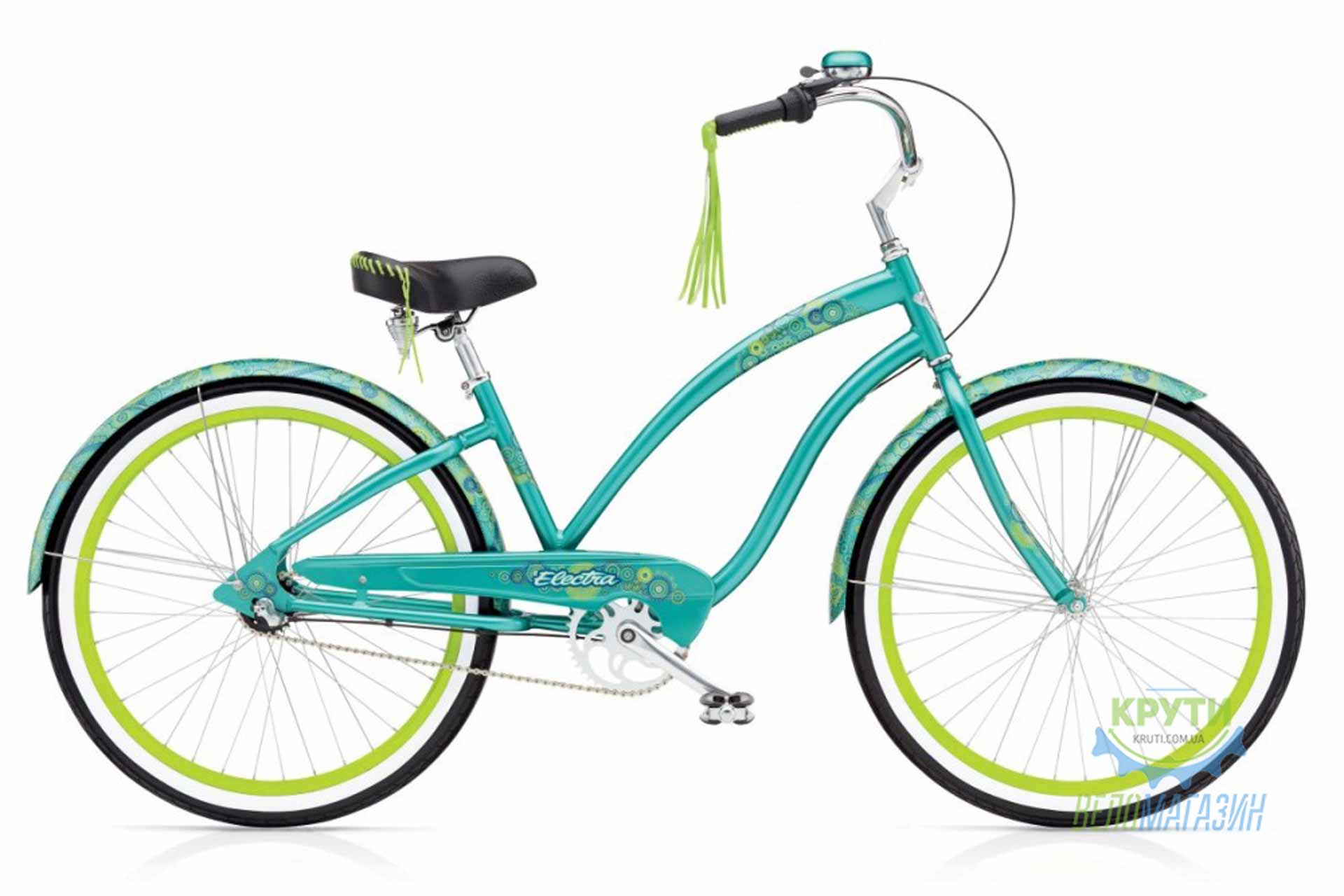Велосипед 26 ELECTRA Dreamtime 3i Ladies Green