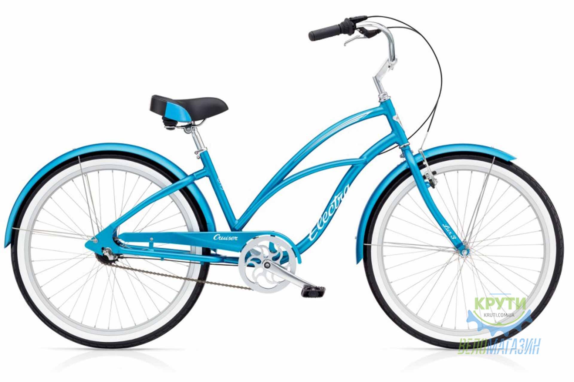 Велосипед 26 ELECTRA Cruiser Lux 3i Ladies Blue