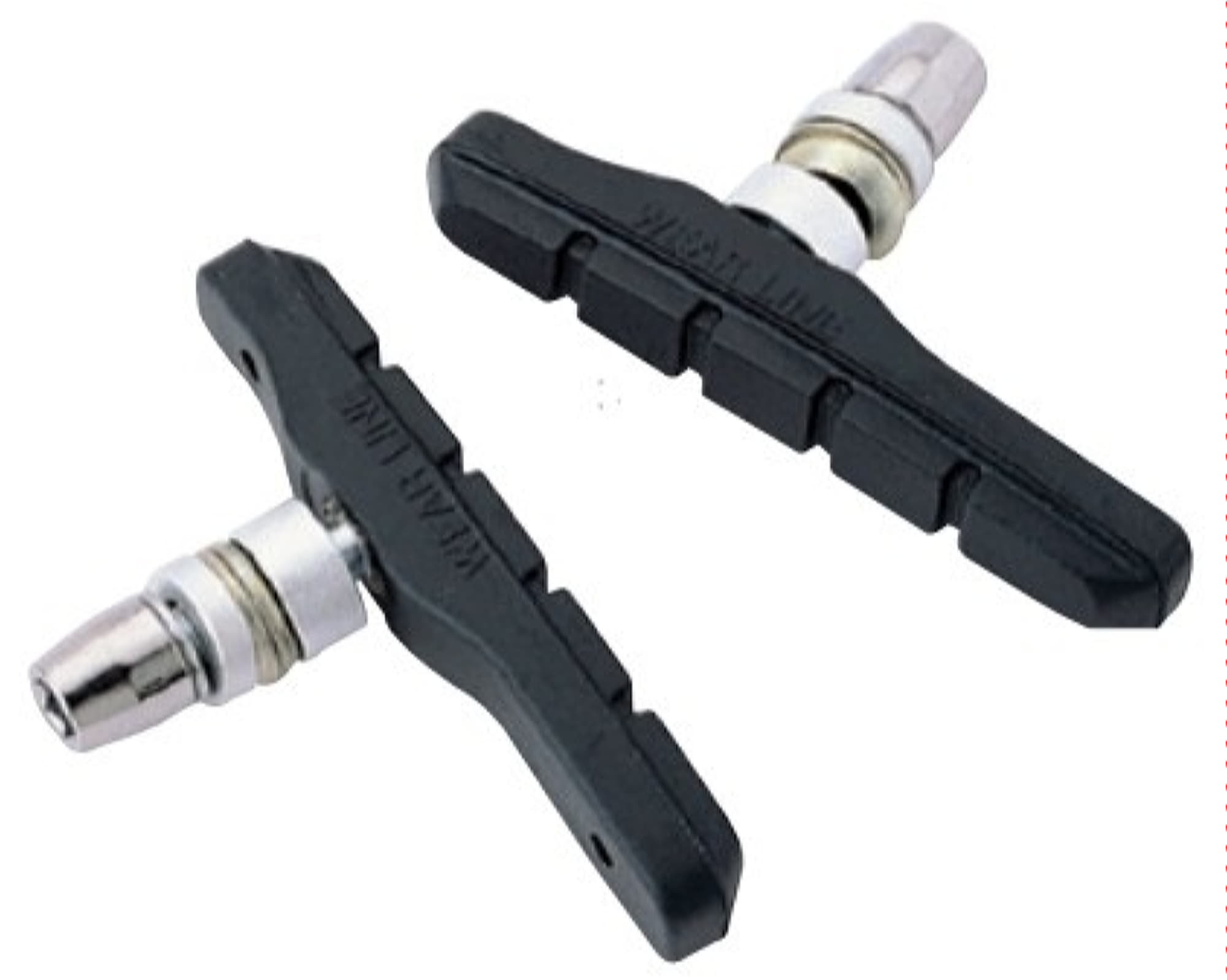 Тормозные колодки Alligator VB-610 72 мм для V-Brake черный