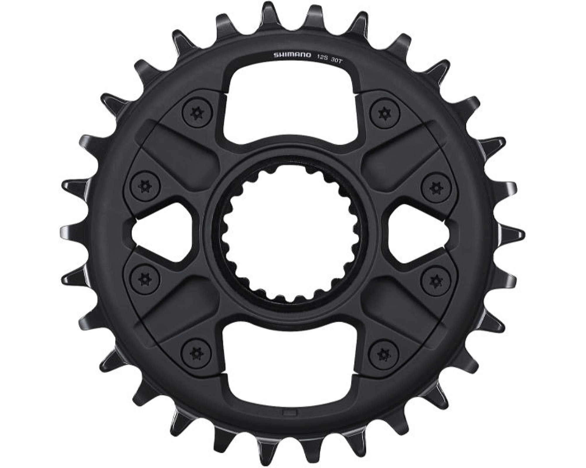 Звезда шатунов Shimano FC-M6100-1 DEORE, 32зуб. 12-быстрый Direct Mount