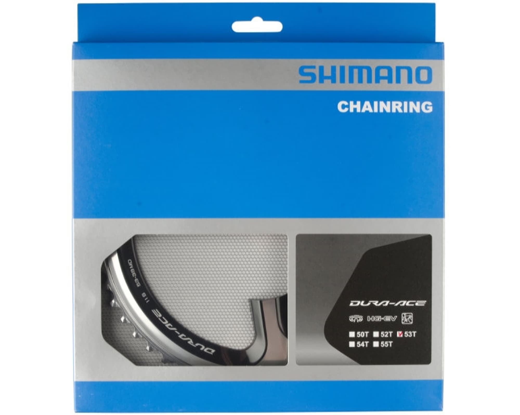Звезда шатунов Shimano FC-9000 DURA-ACE, 53зуб. (MD)