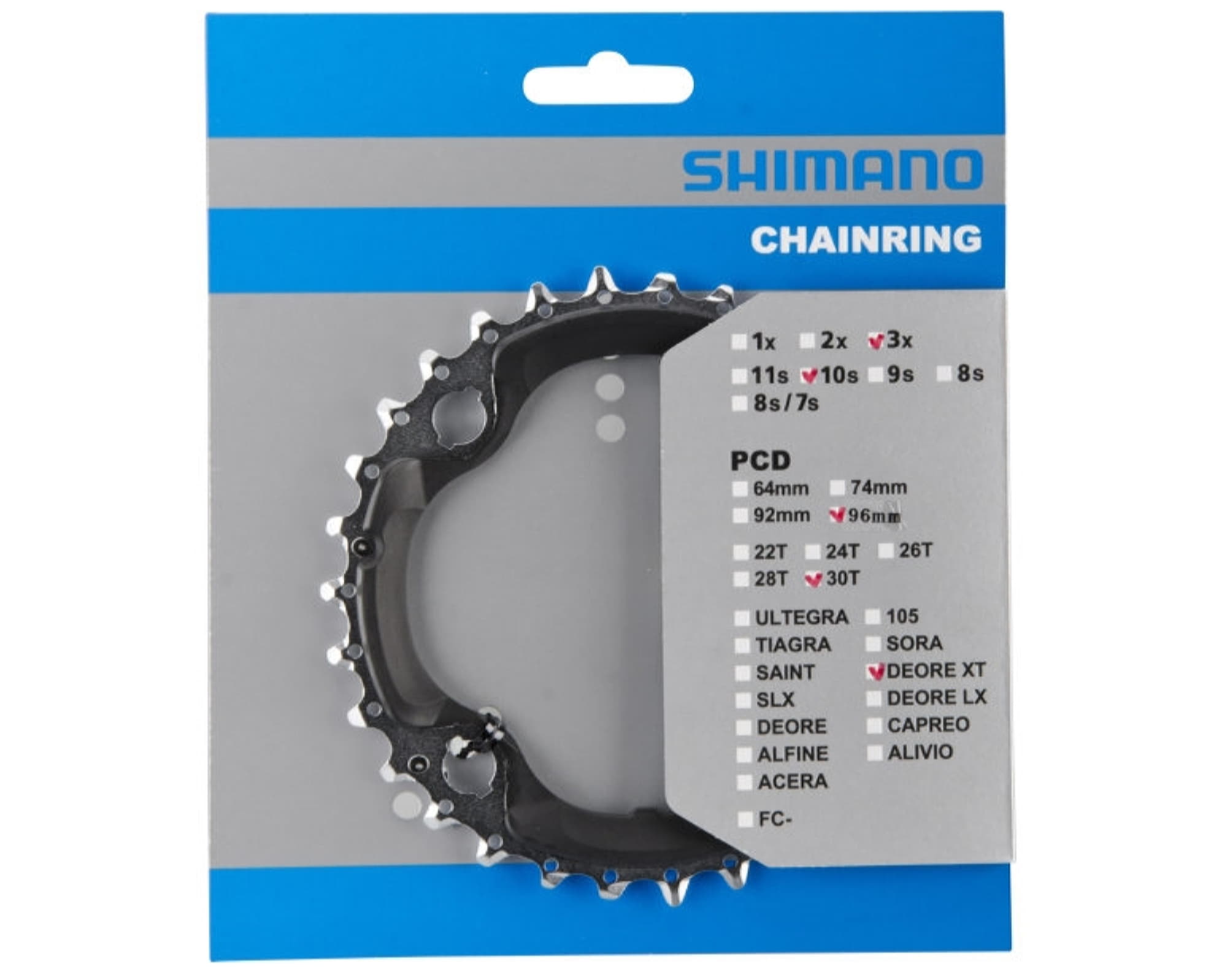 Зірка шатунів Shimano FC-M782, 30зуб. АN