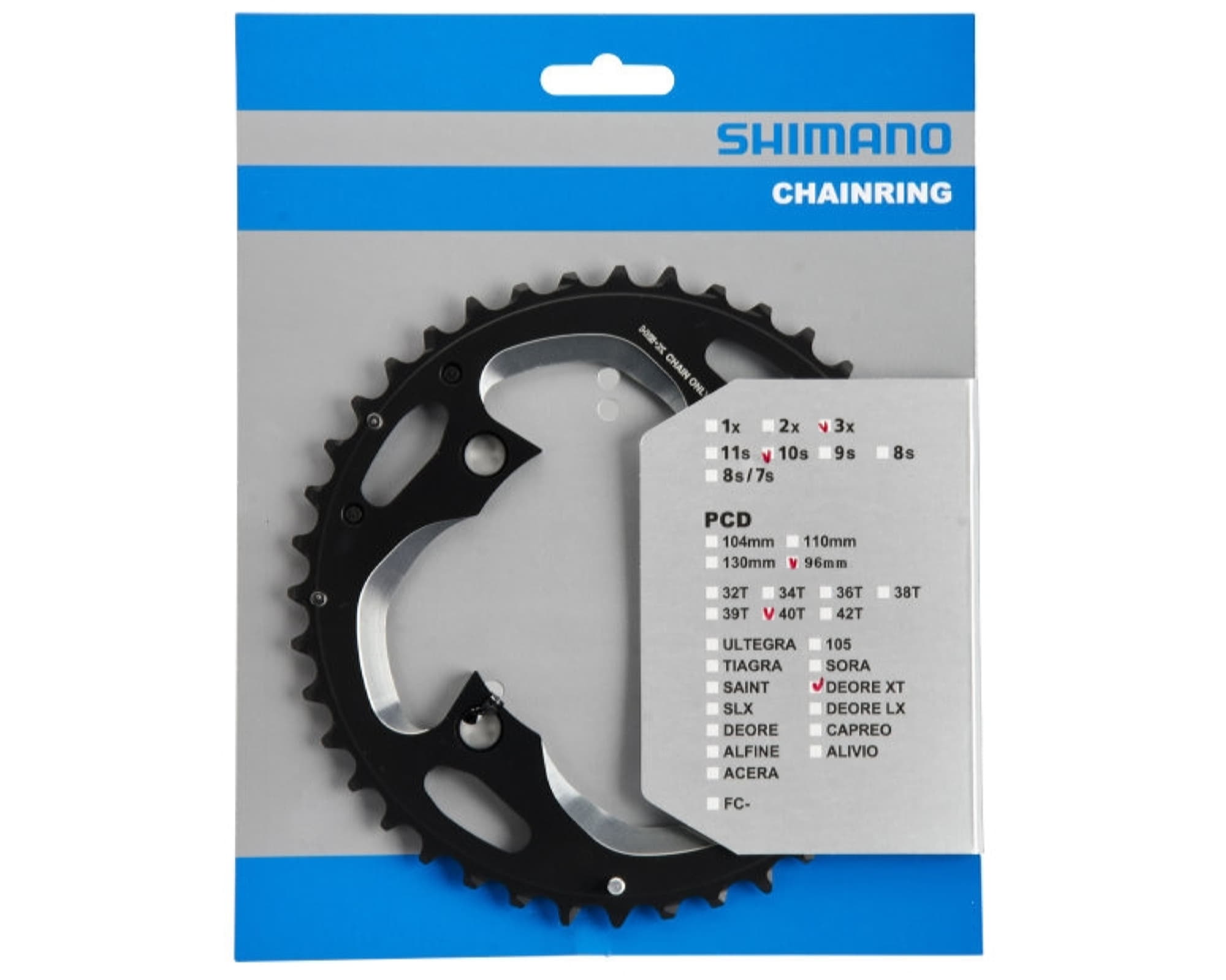 Зірка шатунів Shimano FC-M782, 40зуб. АN