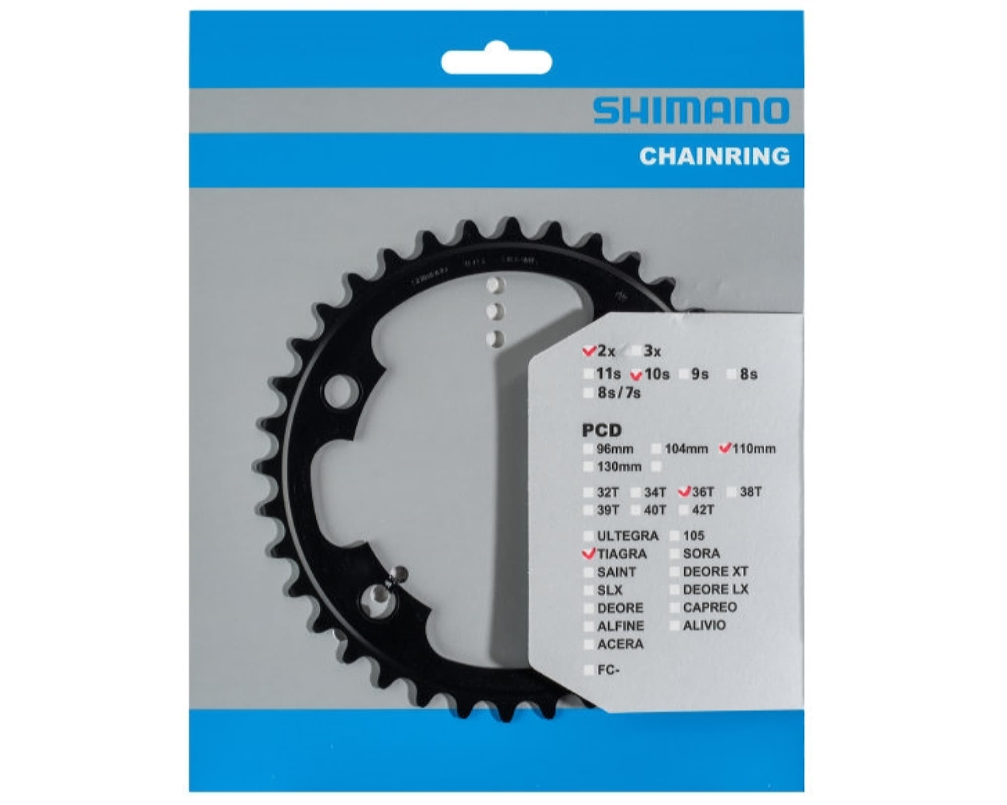 Зірка шатунів Shimano FC-4700 TIAGRA 36зуб.