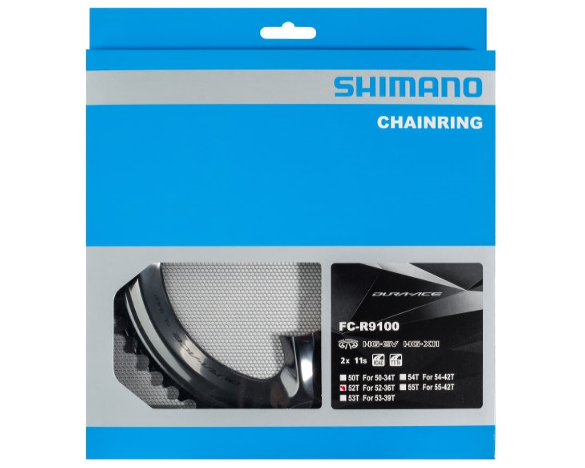 Звезда шатунов Shimano FC-R9100 DURA-ACE 52зуб.-MT