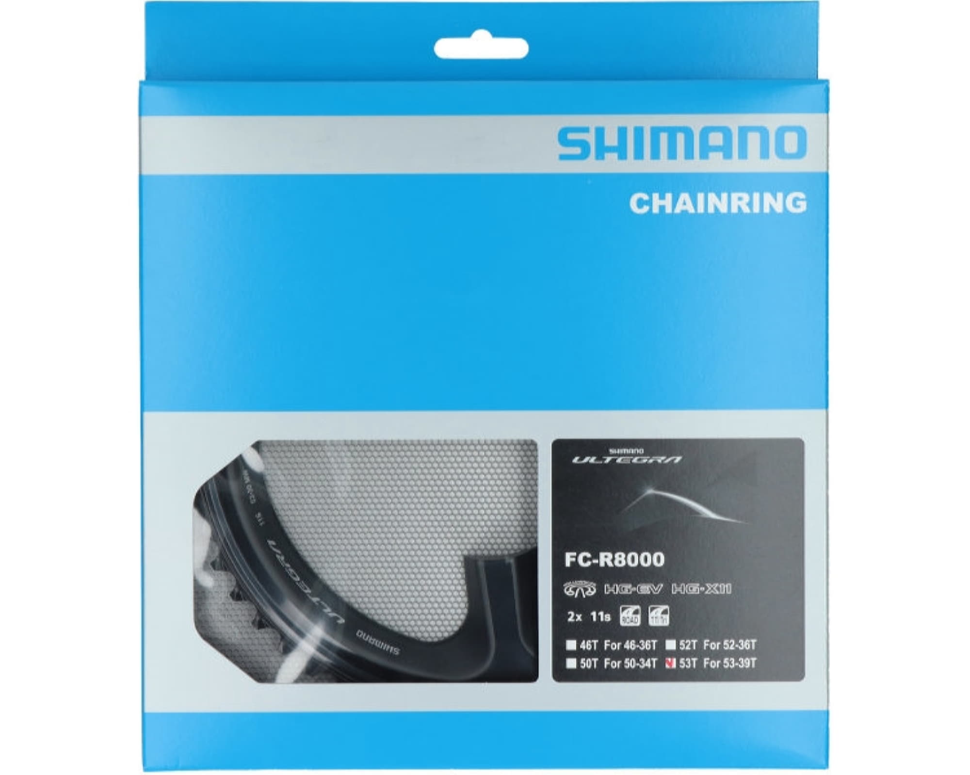 Зірка шатунів Shimano FC-R8000 ULTEGRA 53зуб.-MT для 53-39T