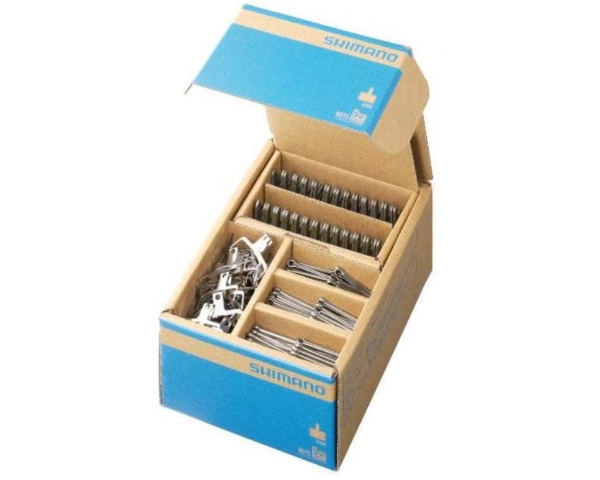 Тормозные колодки Shimano L03A+радиатор, полимер/resin =25пар