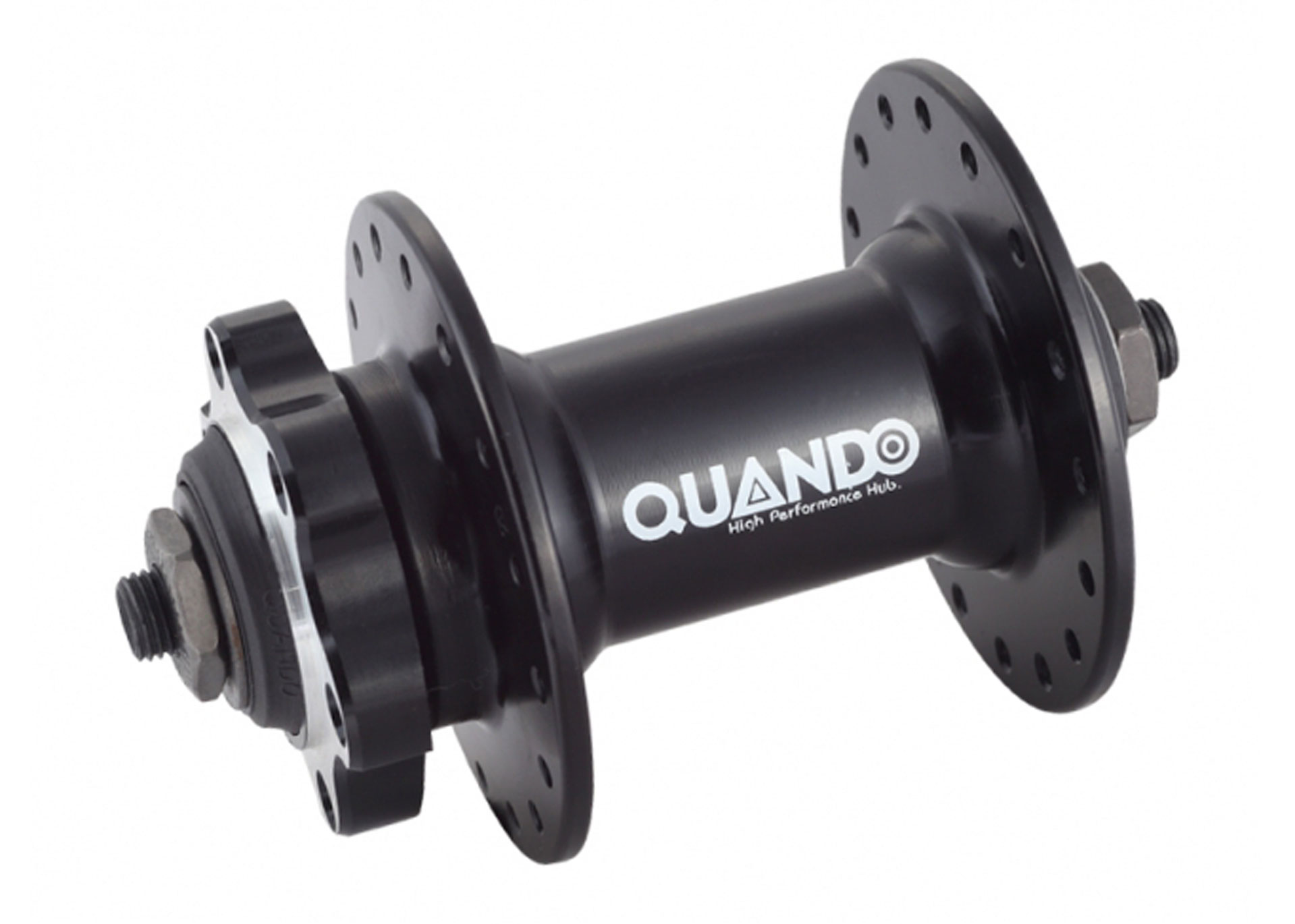 Втулка передняя Quando, KT-MH8F под диск QR 108mm, 9x100 QR, насыпной, 100 мм, эксцентрик, 36H