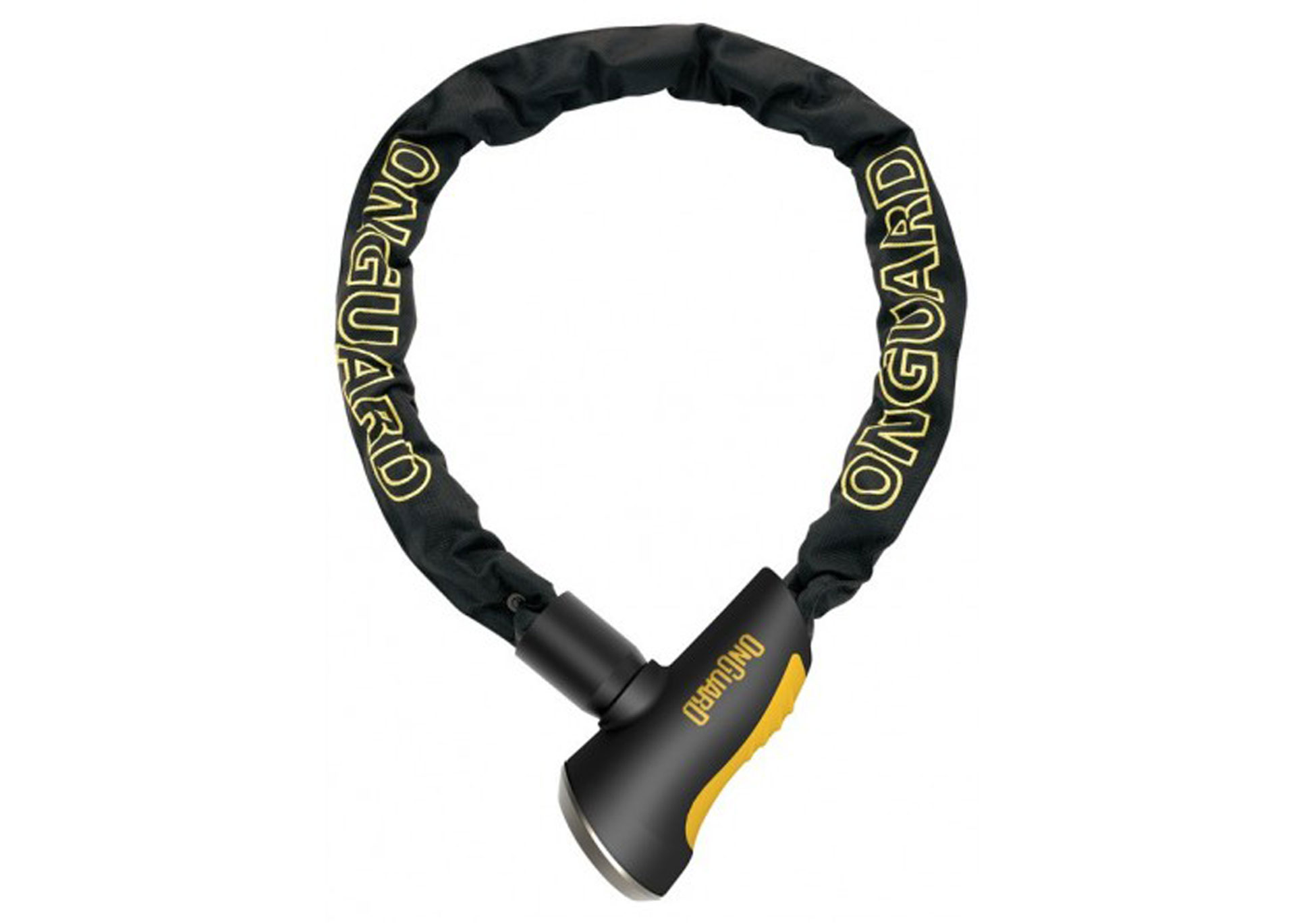 Замок ONGUARD MASTIFF Цепь 150cм x 8мм усиленный титаном + Интегрированный замок 4 ключа + 1 с подсветкой