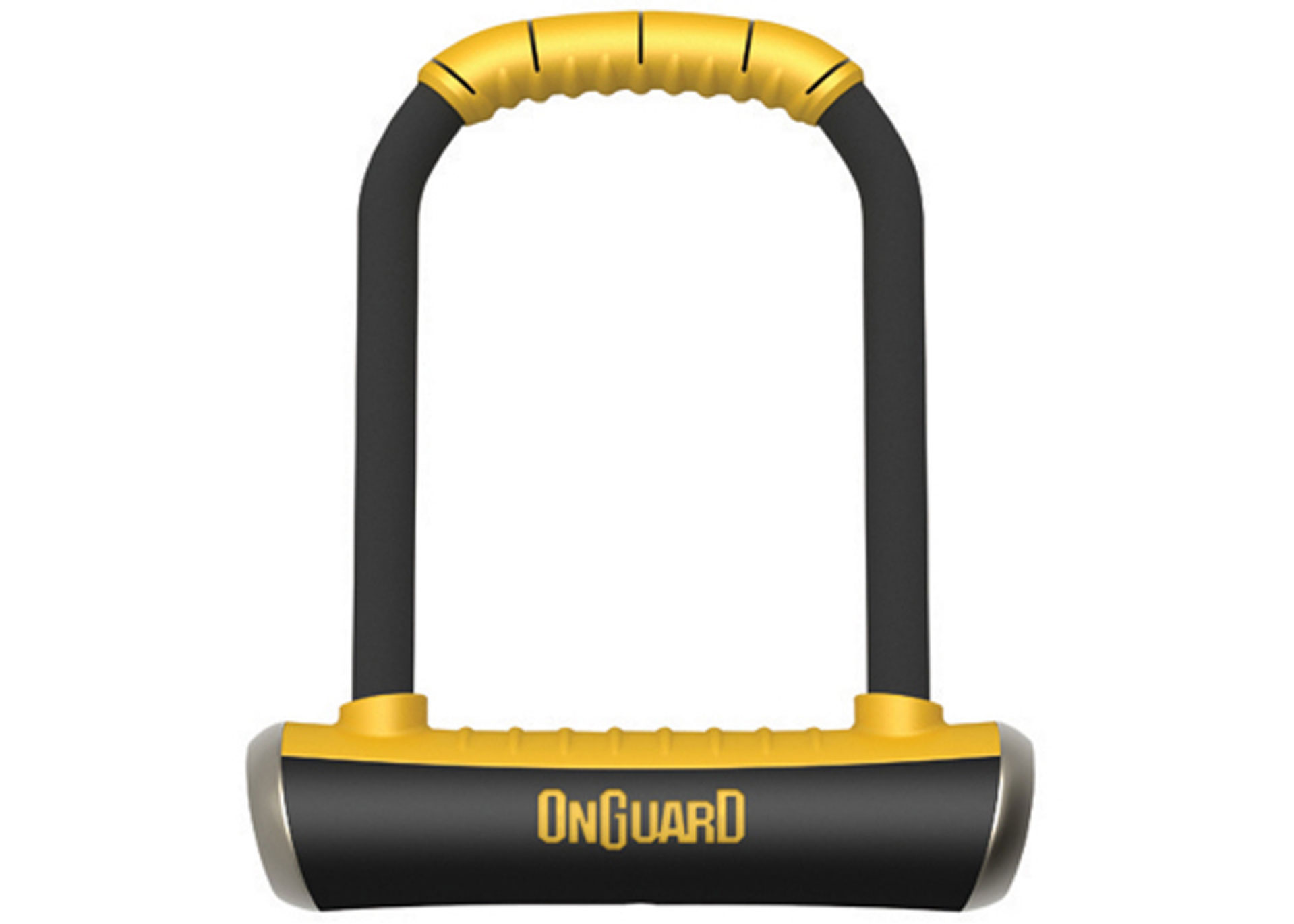 Замок U-образный ONGUARD BRUTE STD размер скобы 115x202мм толщина 16.8мм, с креплением, 4 ключа +1 с подсветкой