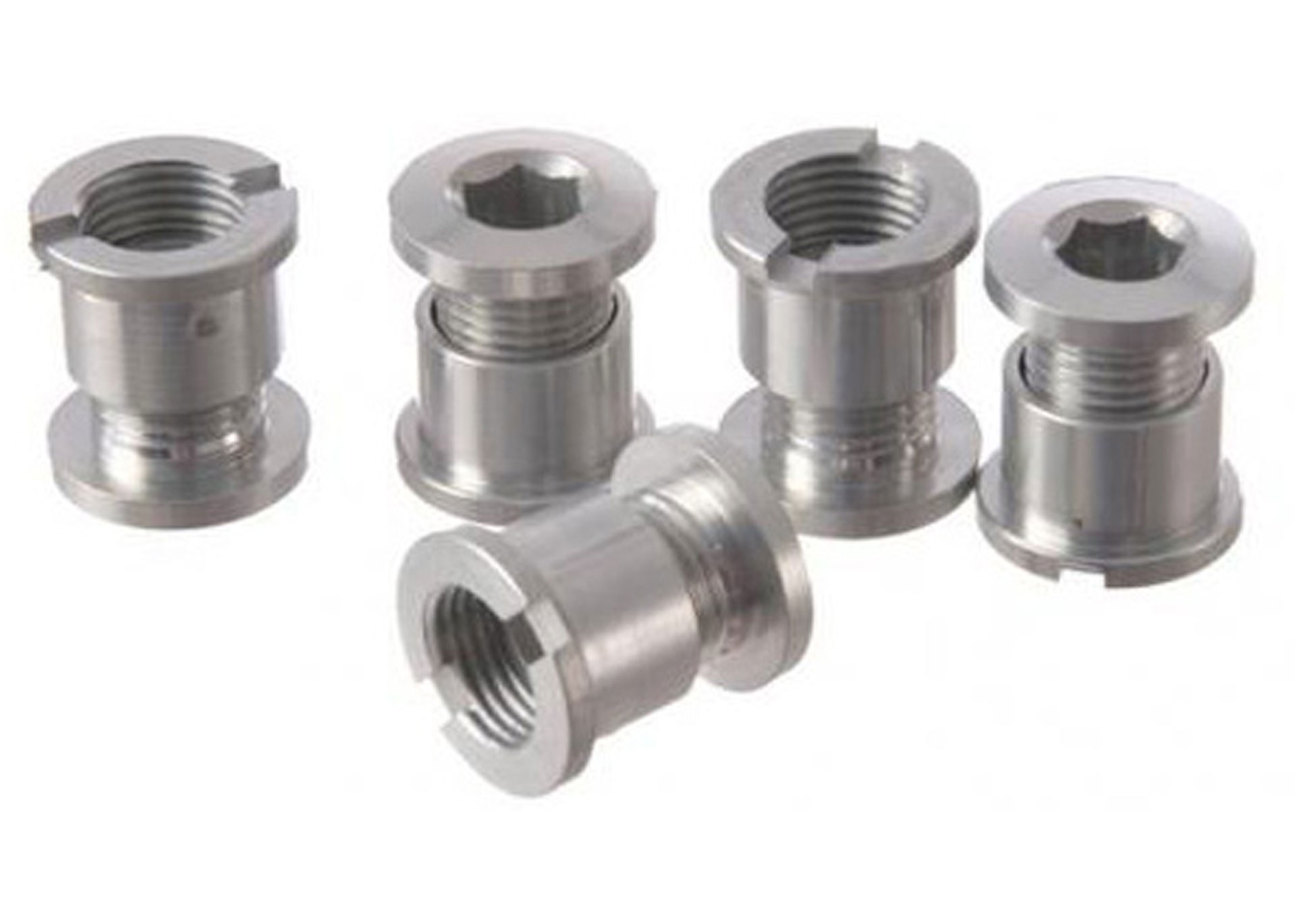 Бонки в шатун 7075 Alloy Anod. Silver (5шт) SUN RACE