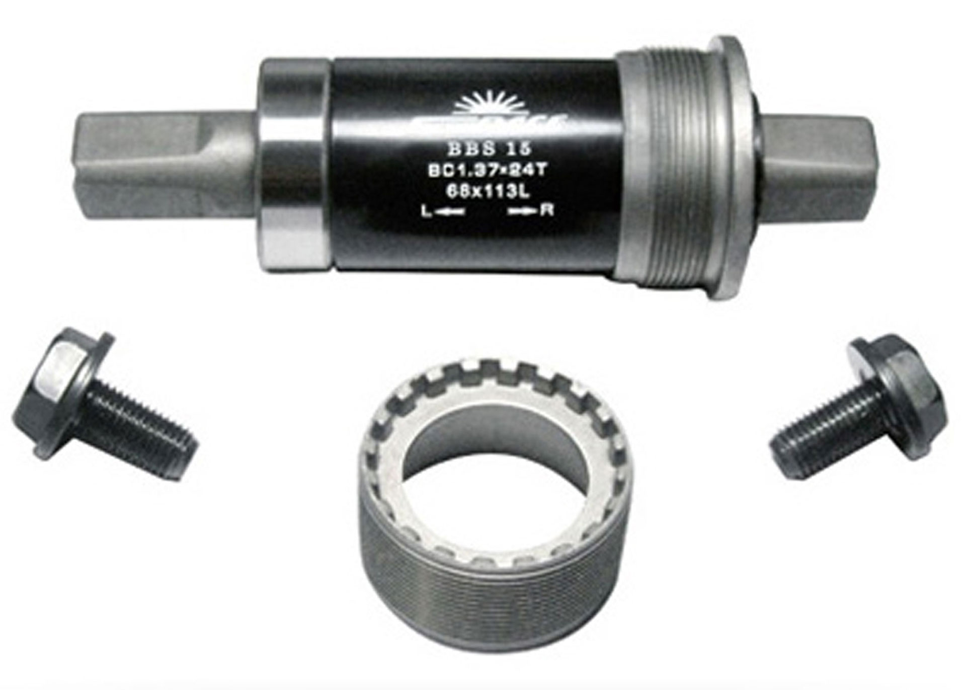 Каретка SUN RACE BBS15 107мм квадрат шир 68мм