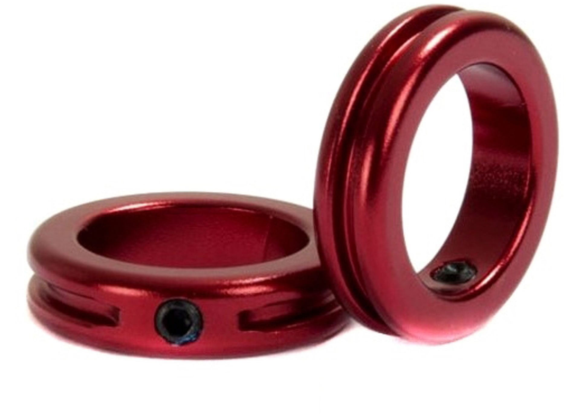 Замок на Грипсы STOLEN Lock Sand-blasted Red