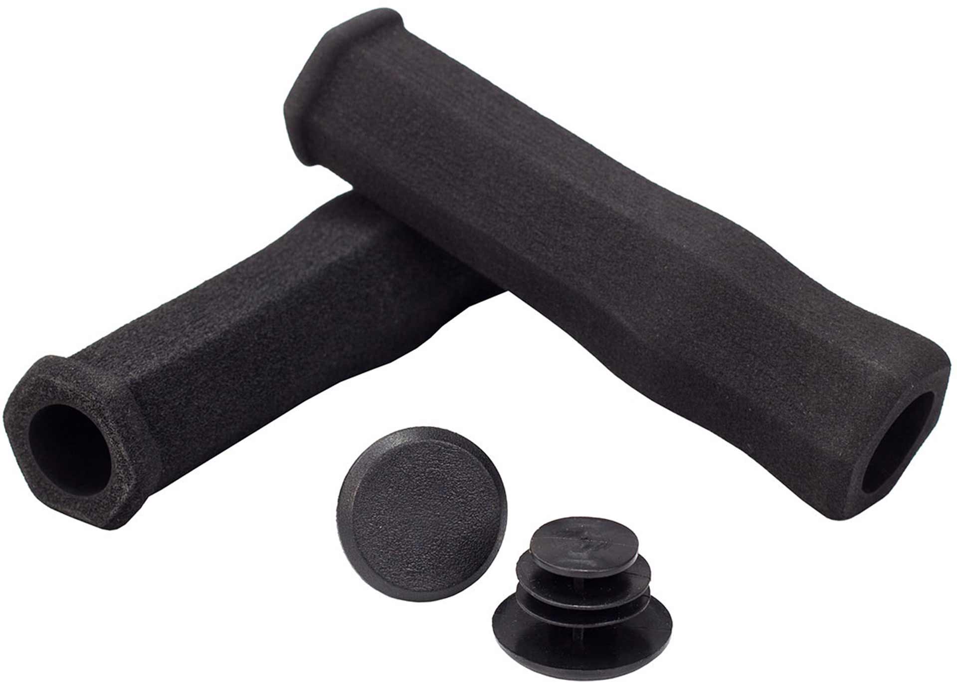 Грипсы Green Cycle GGR-702 130mm темно-серые