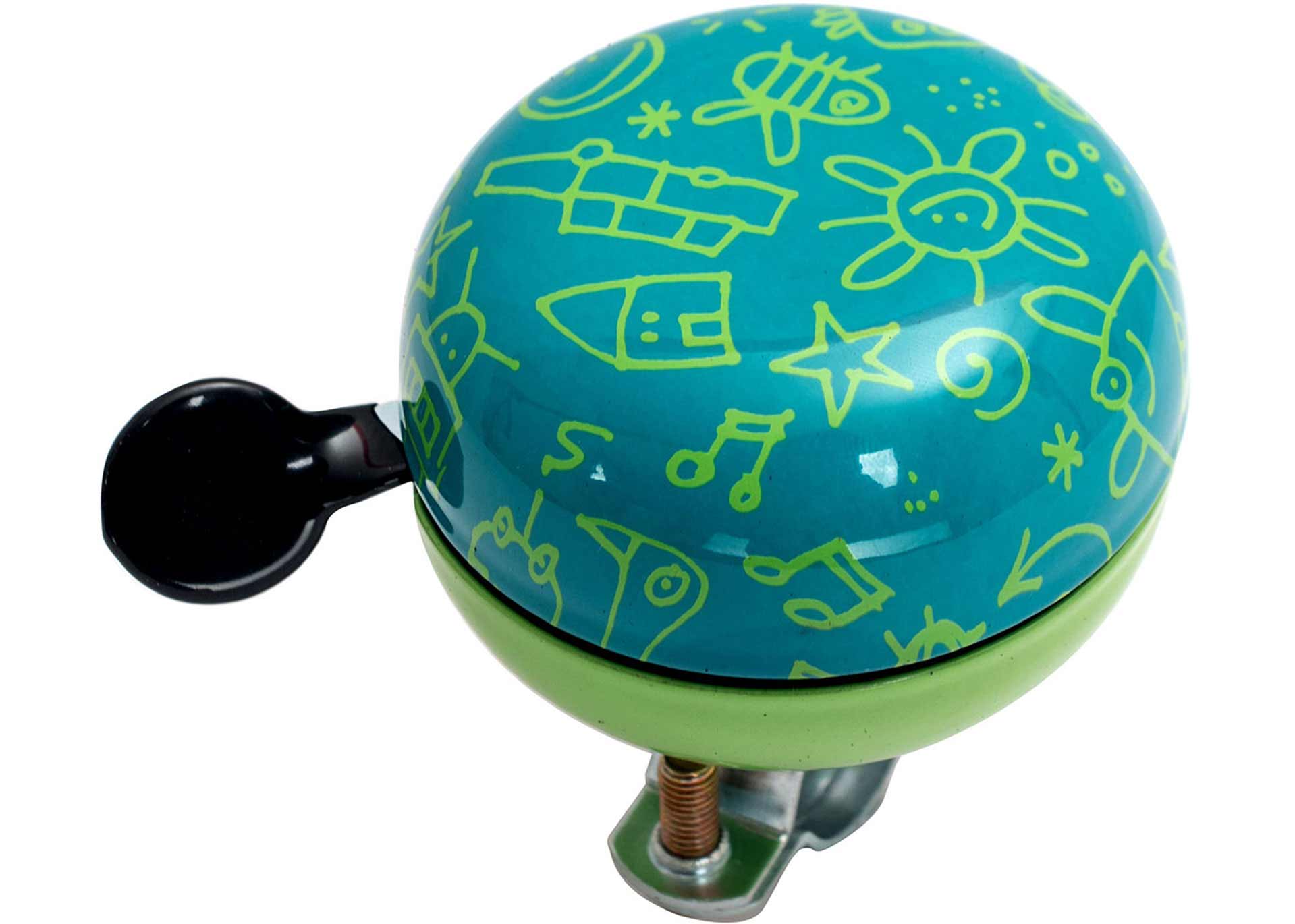 Дин-донг Green Cycle GBL-359 зелений 60мм