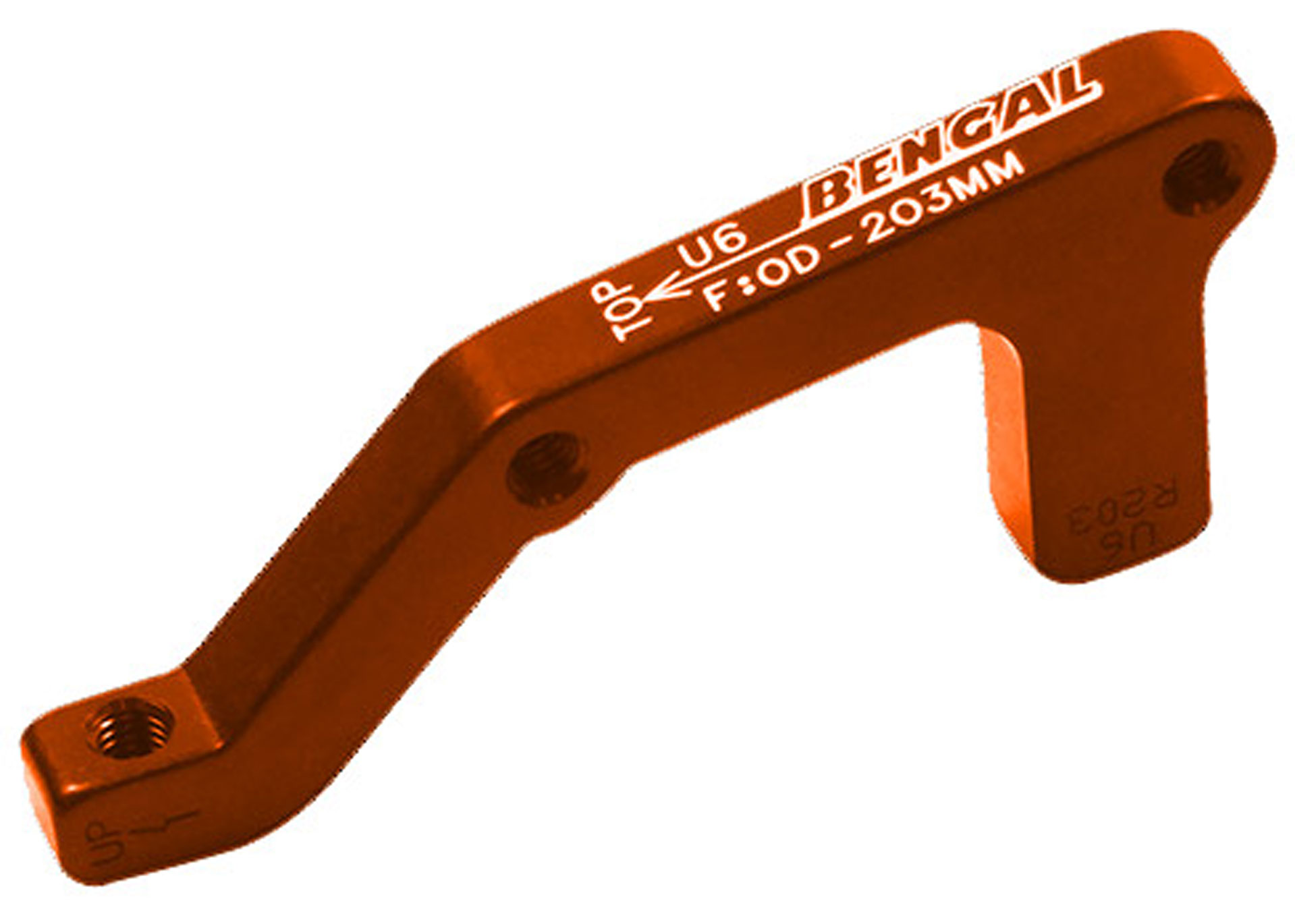 Адаптер Bengal гальм. каліпера задній 203mm IS помаранчевий