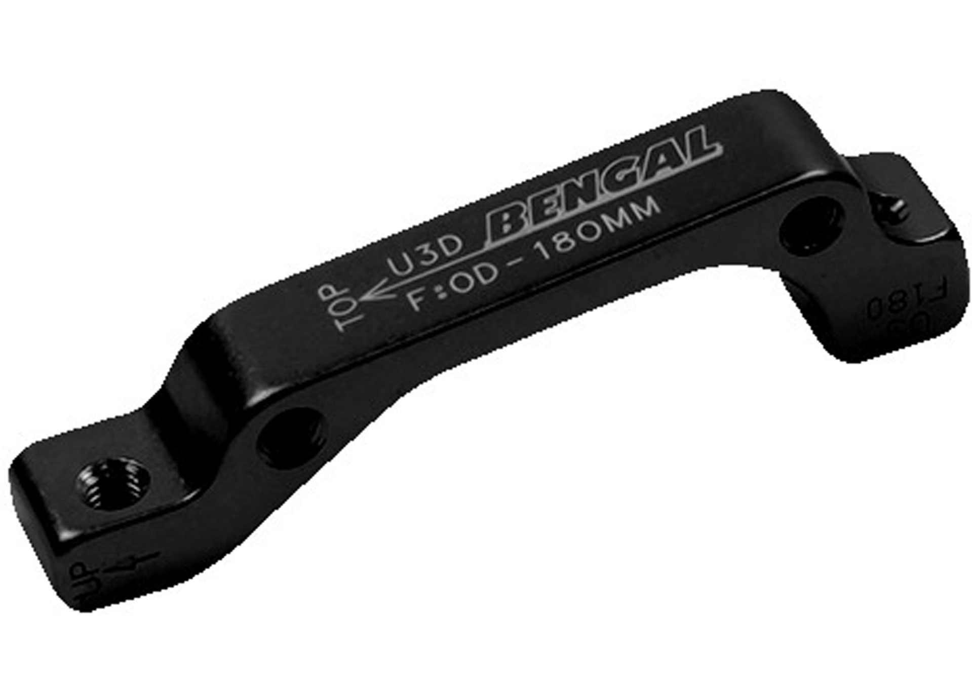 Адаптер Bengal гальм. каліпера передній 180mm IS чорний
