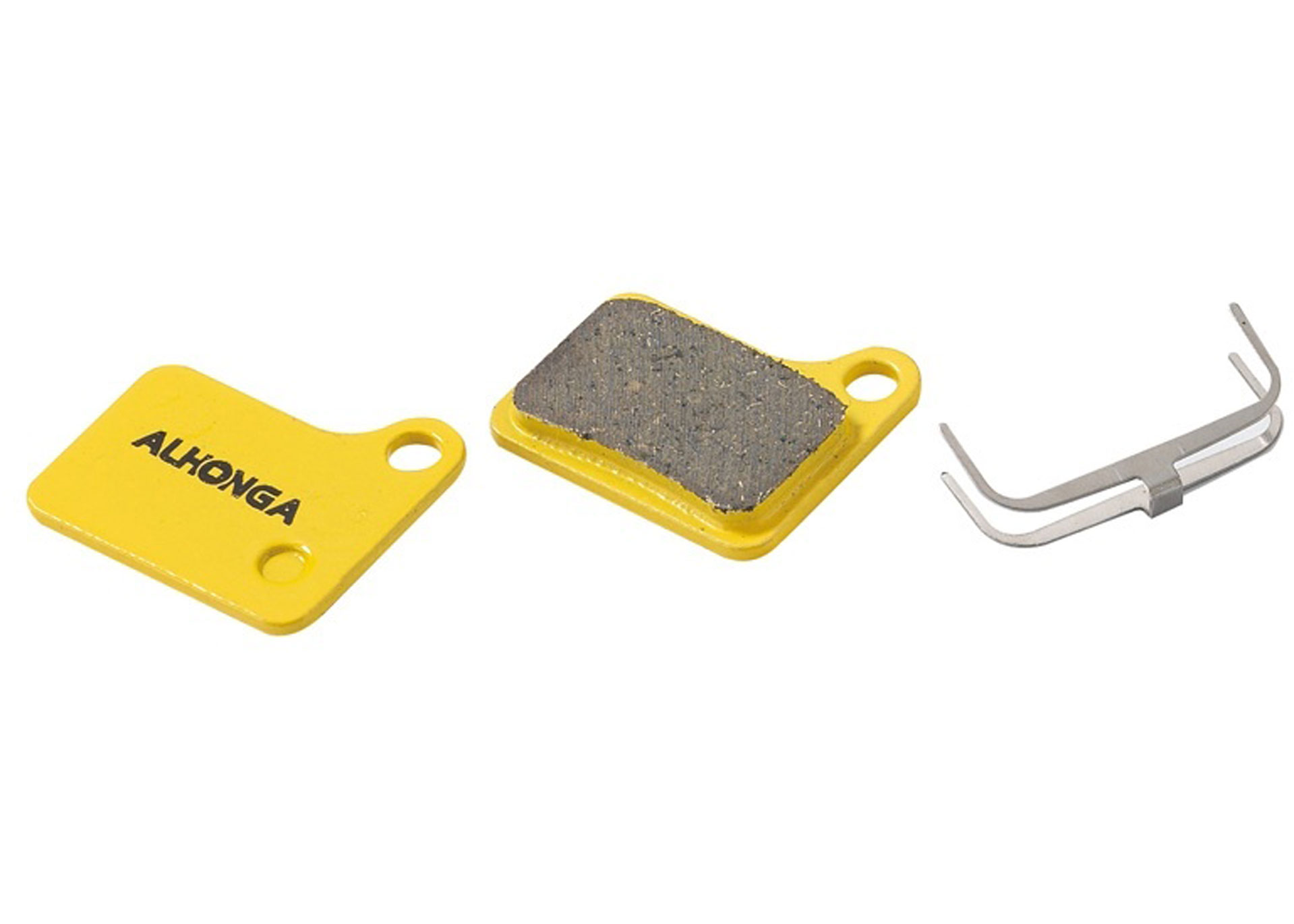 Колодки дискові ALHONGA HJ-DS15 Shimano сумісні Deore M555, C900, 901 Nexave organic black