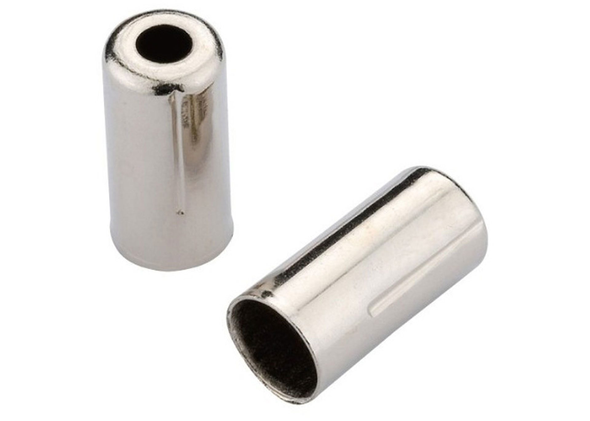 Ковпачок на оболонку JAGWIRE Open BOT115-2D - гальм. 5мм - Chrome алюм. (200шт)