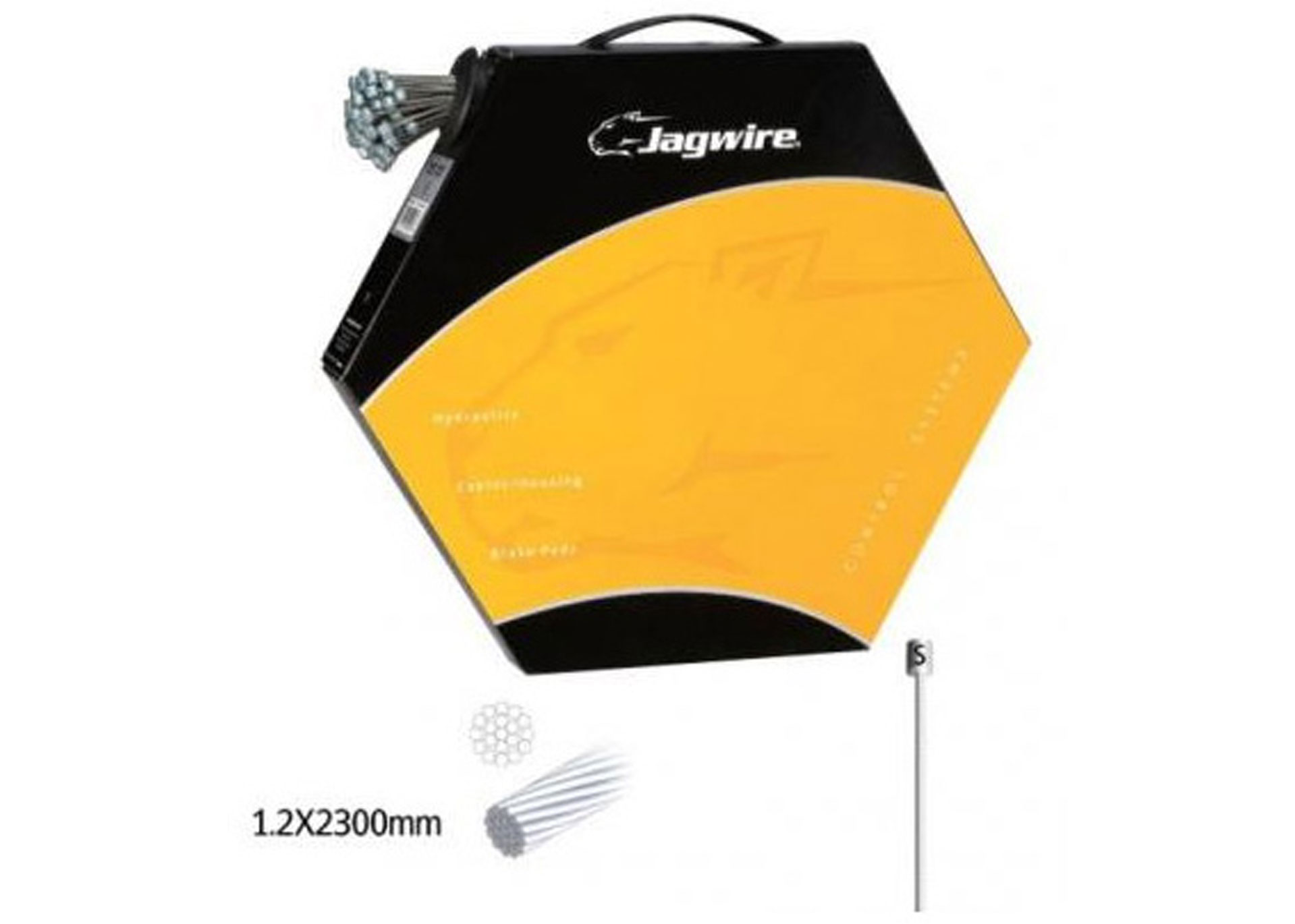 Трос для переключателя JAGWIRE Workshop 6009863 шлифов. гальваниз. 1.1х2300мм - Sram/Shimano (100шт)