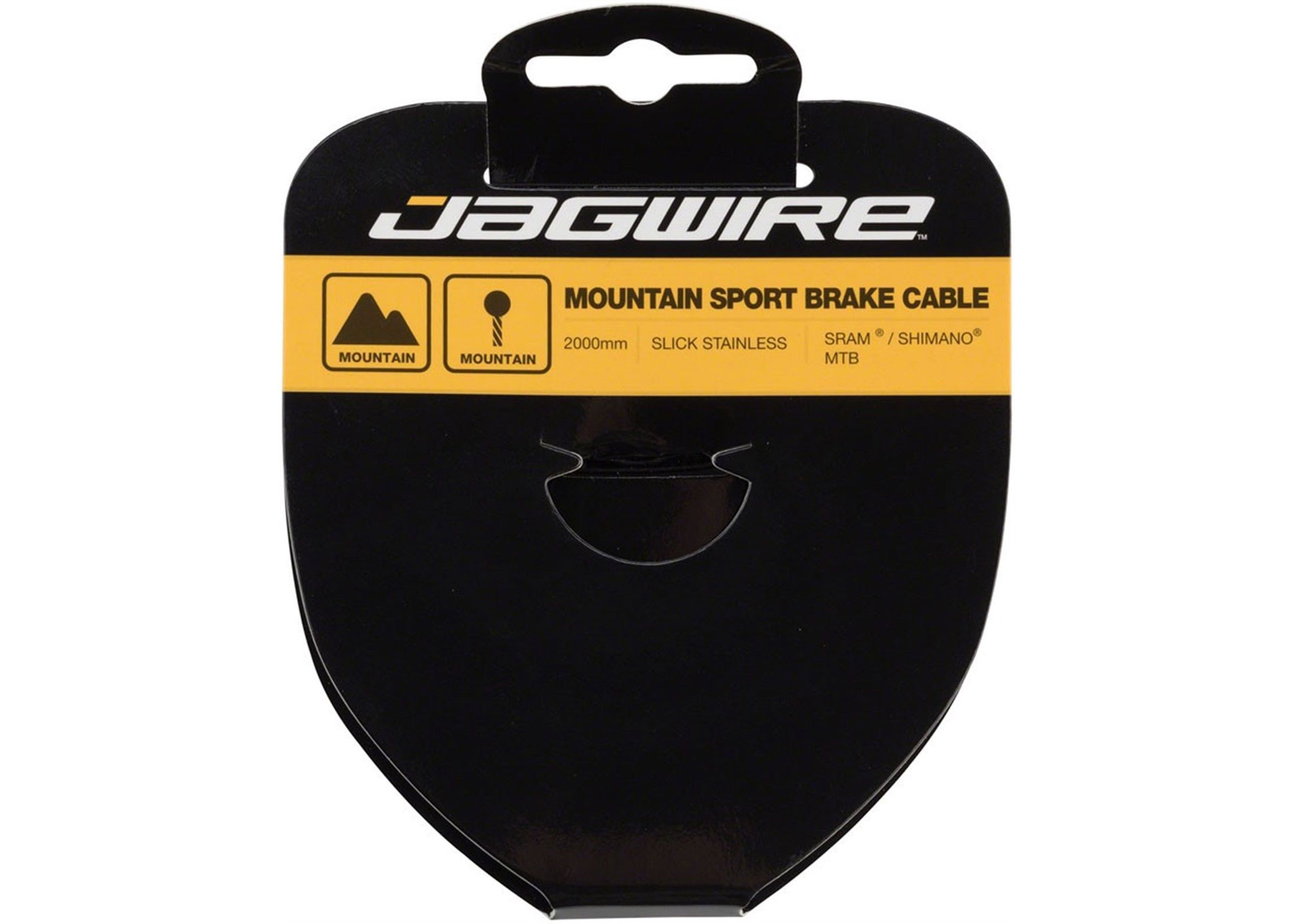 Трос для тормоза JAGWIRE 94SS2000 шлифов. нержав. - 1.5X2000мм - SRAM/Shimano MTB