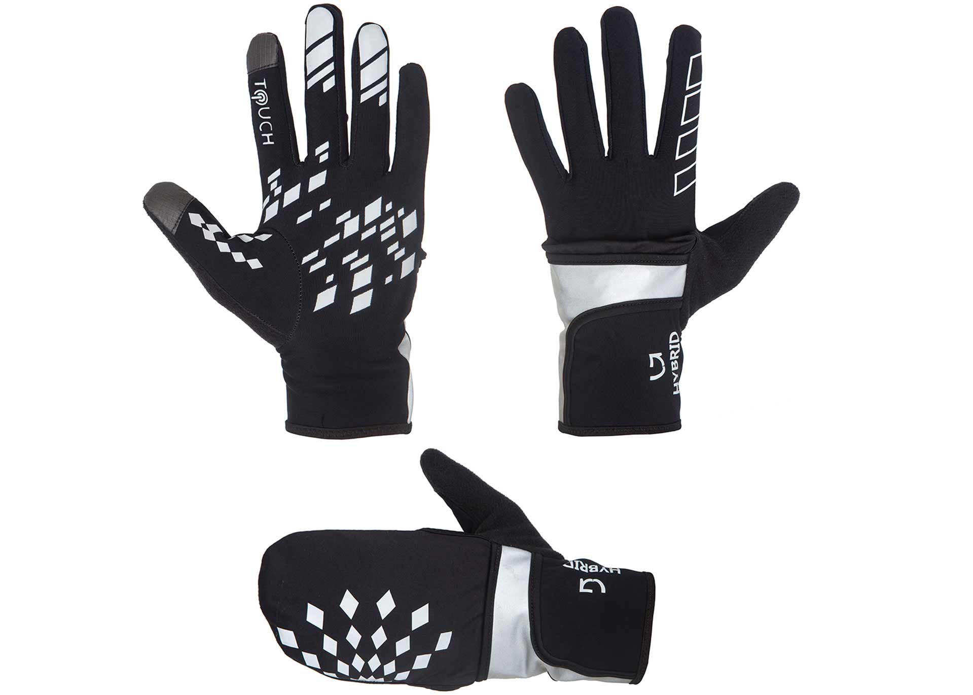 Рукавички Green Cycle Fog зимові S чорні