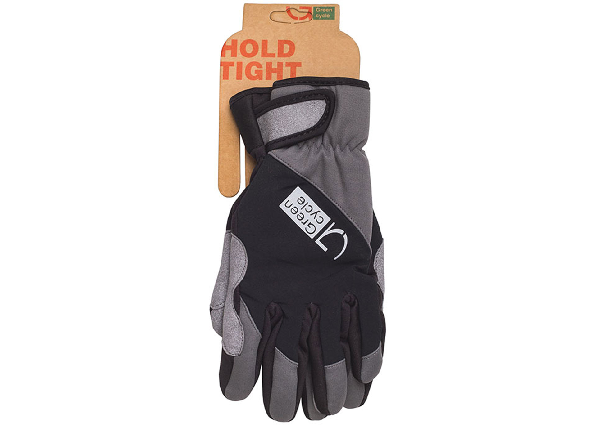 Рукавички Green Cycle NC-2582-2015 Winter з закритими пальцями S чорно-серые