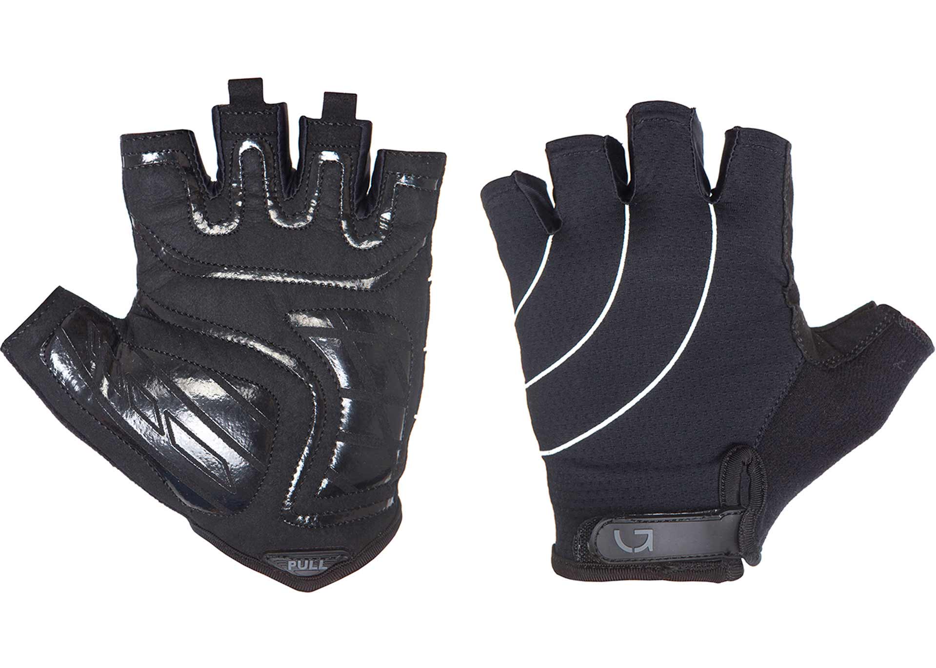 Перчатки Green Cycle Nimble без пальцев S черно-белые