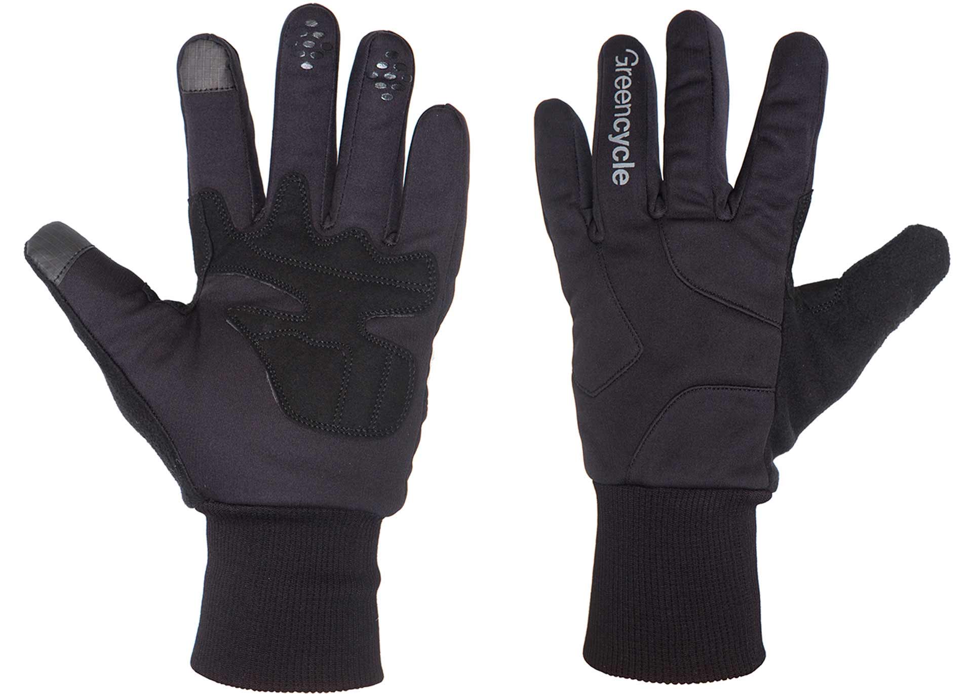 Рукавички Green Cycle Tourer зимові M чорні