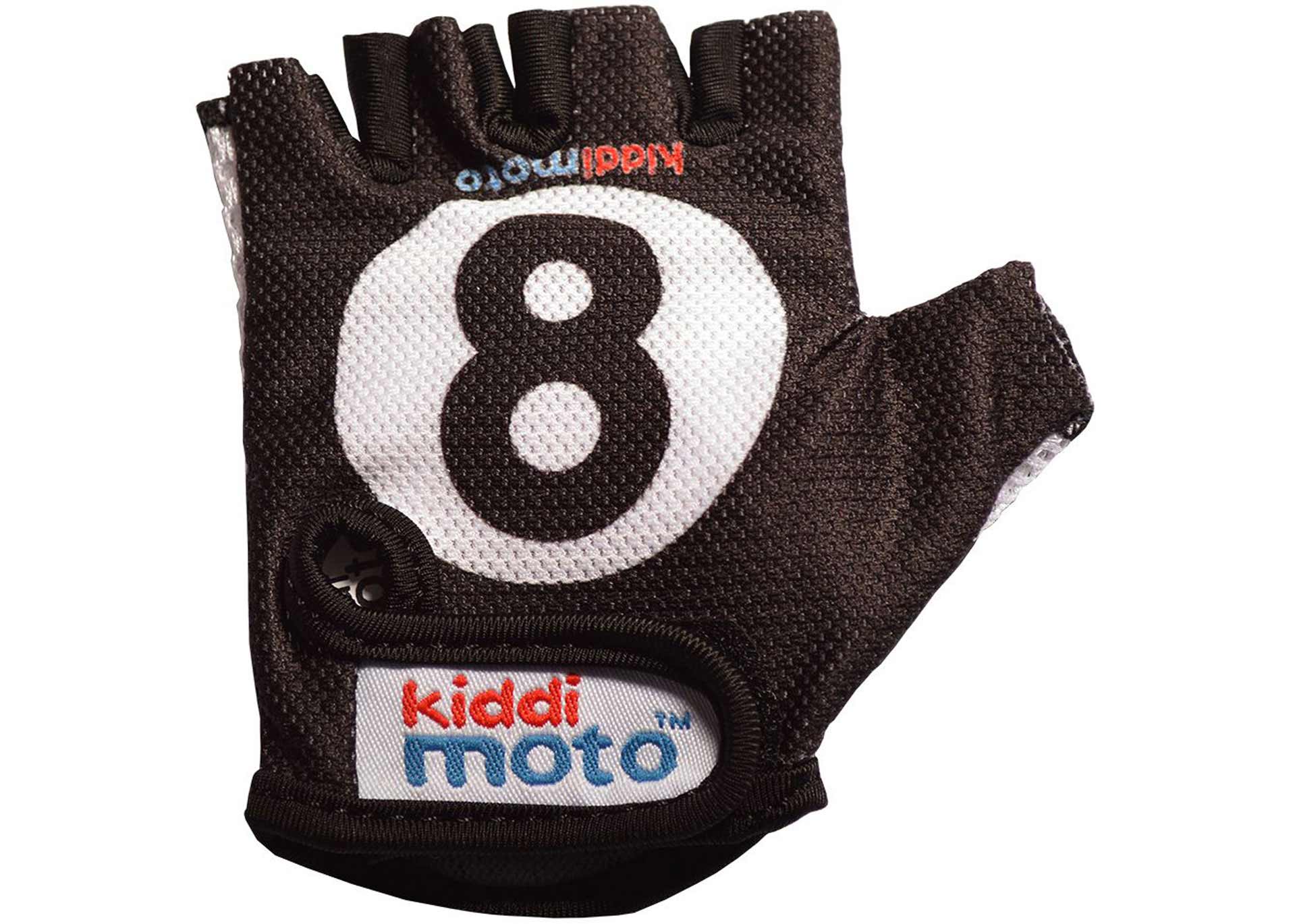 Рукавички дитячі Kiddimoto більярдна куля, чорні, розмір S на вік 2-4 роки