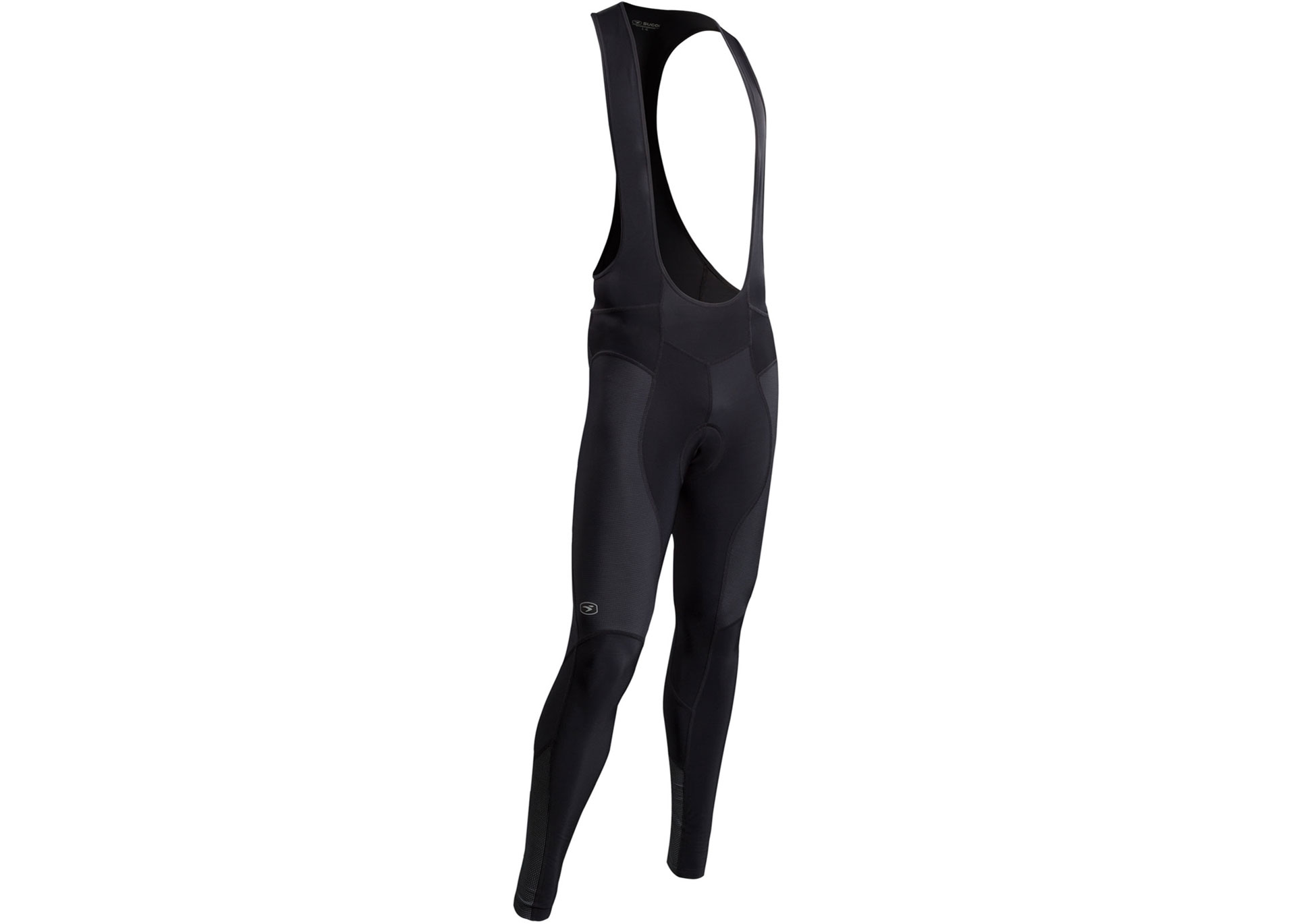 Рейтузи Sugoi EVOLUTION MidZERO BIB, на лямках, памперс RC PRO, чоловічі, чорні, S