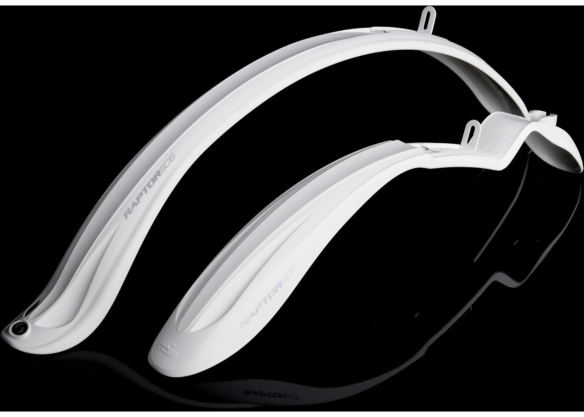 Комплект крил 24-28 SIMPLA Raptor SDS, Кріпленння заднього скобою, білі