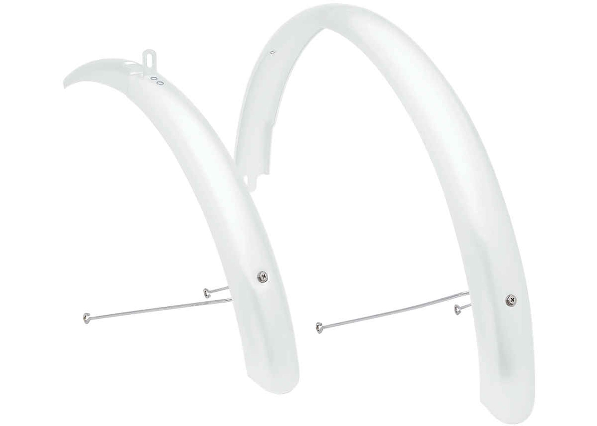 Крило пер+зад 26 Electra Townie Alloy білі