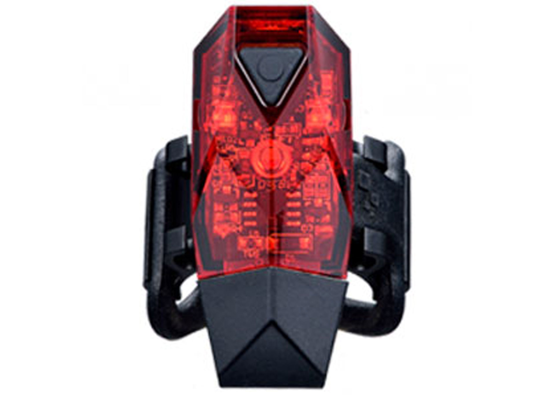 Мигалка задняя Infini MINI LAVA I-261R, 3 диода, 4 режима, USB кабель, с креп.
