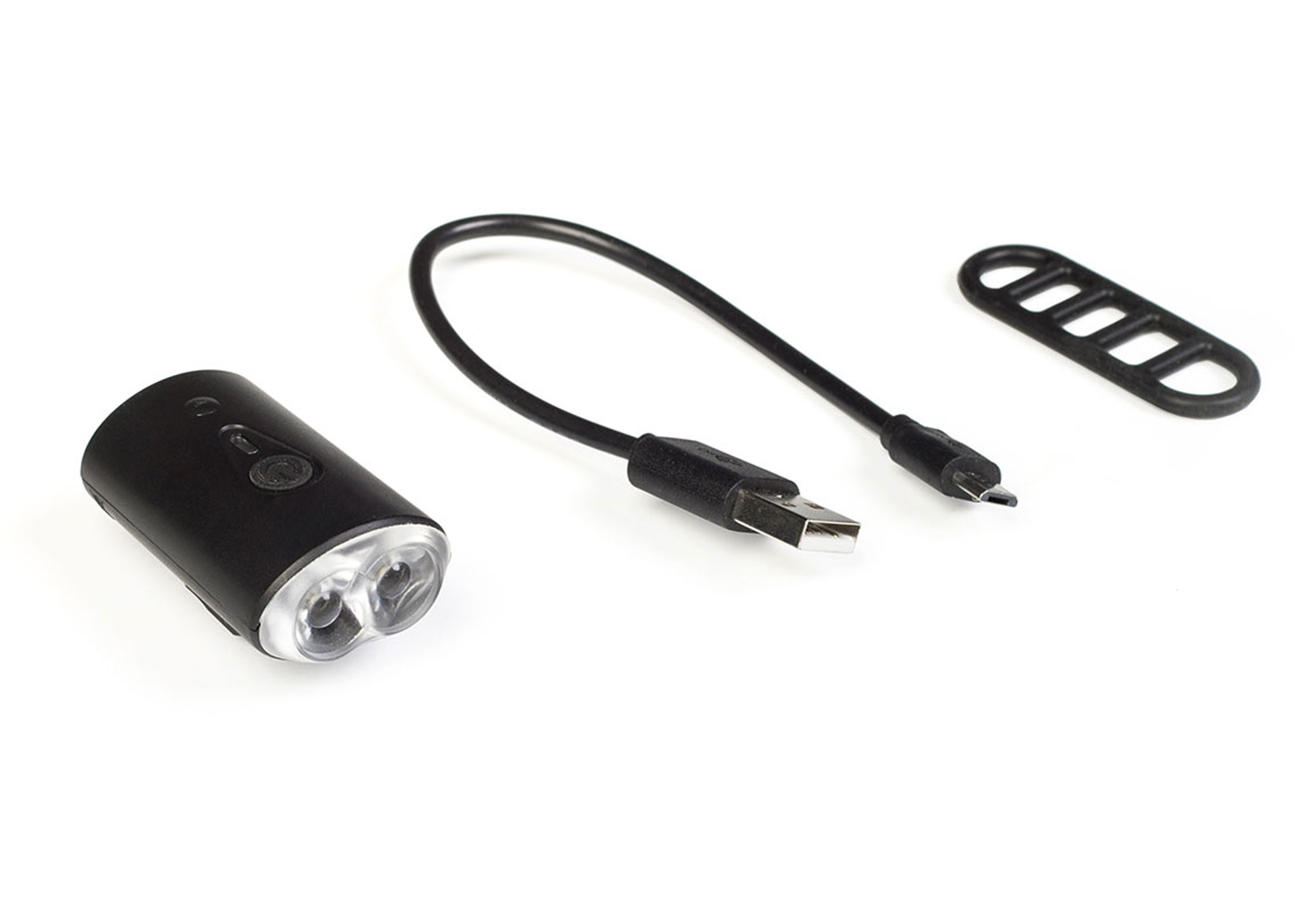Мигалка Green Cycle GLT-126, 100люмен, 4 режима, USB передня
