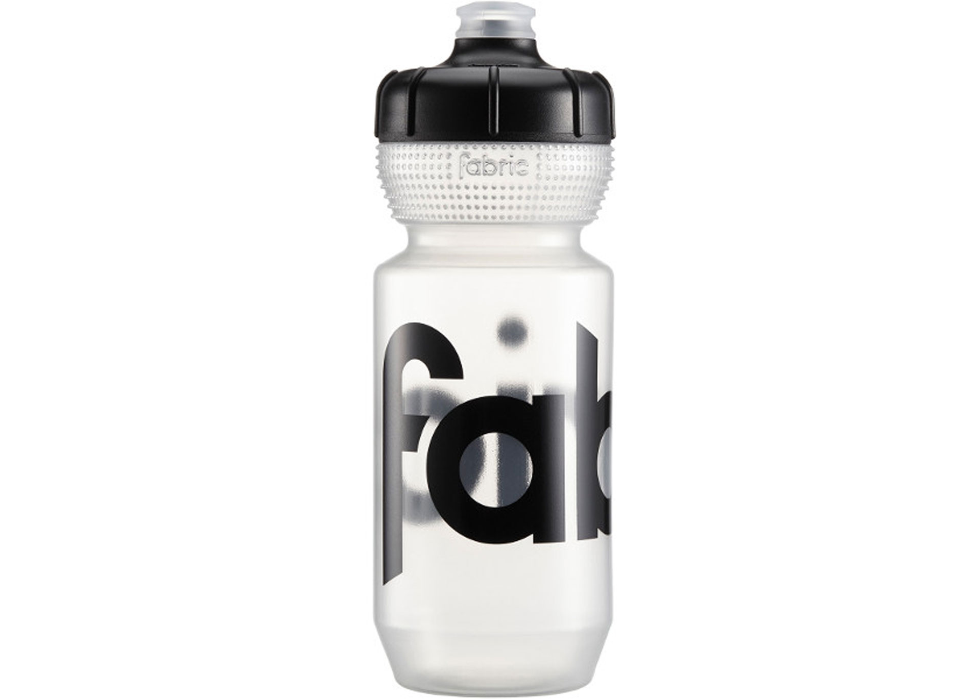 Фляга 0,6 Fabric GRIPPER прозрачный с черным