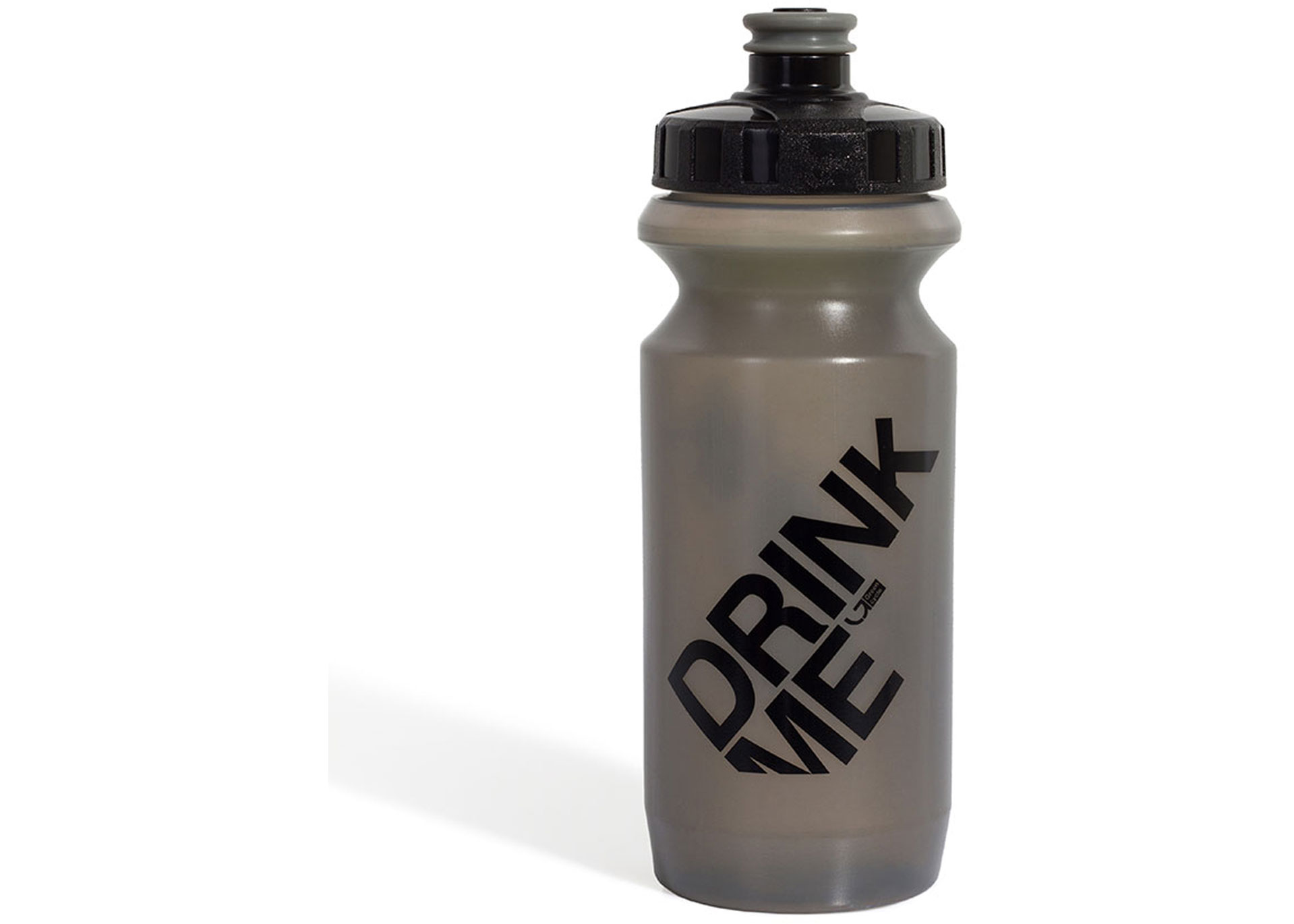 Фляга 0,6 Green Cycle GBT-512M Drink Me с Big Flow valve, LDPE серый ниппл/black matt cap/gray matt bottle
