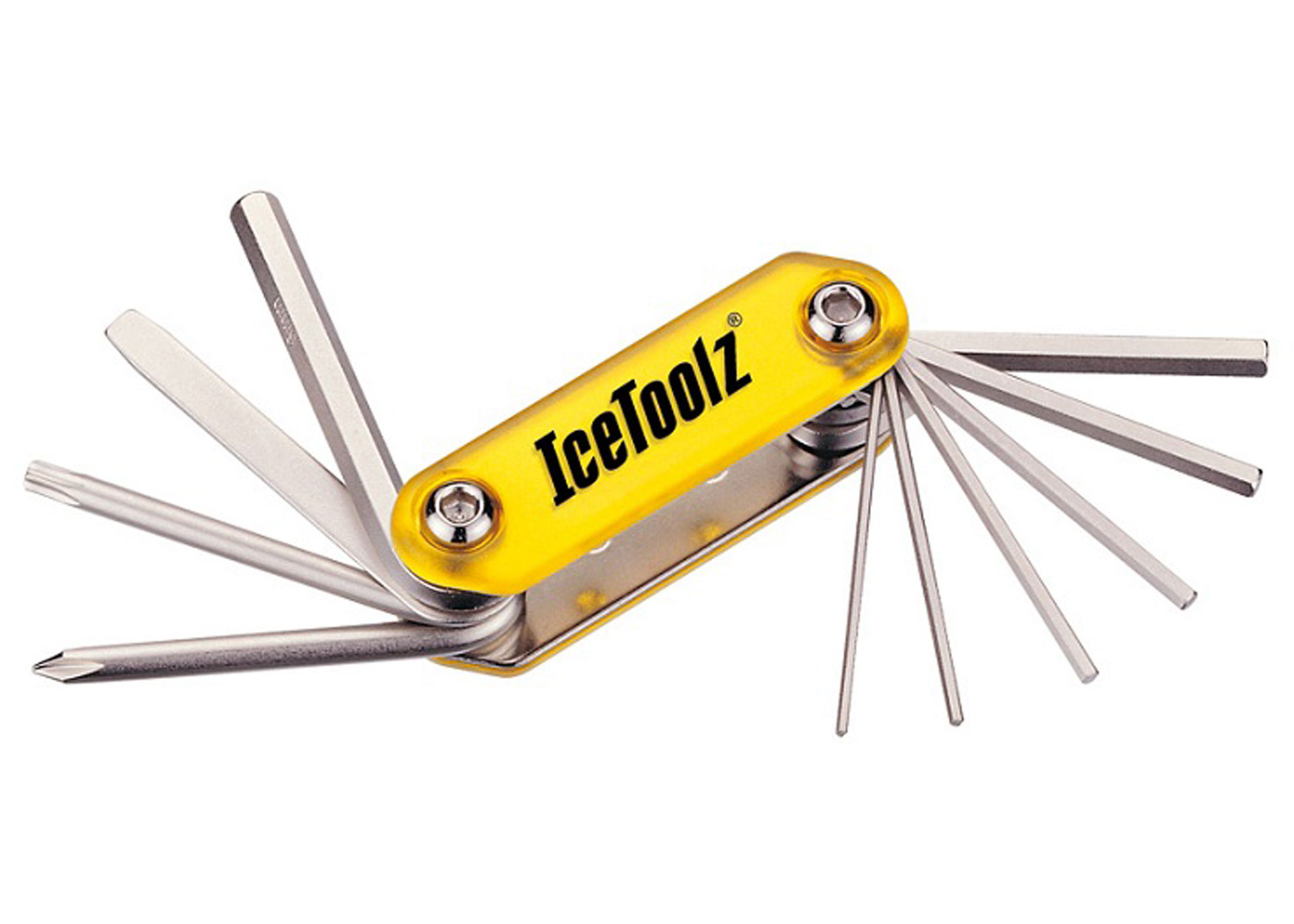 Ключ ICE TOOLZ 94A5 складний 10 інструментів Compact-10