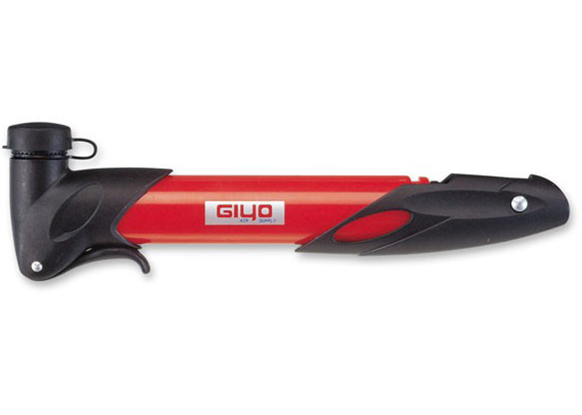 Мінінасос Green Cycle GPM-077 пластиковий, presta+schreder, червоний