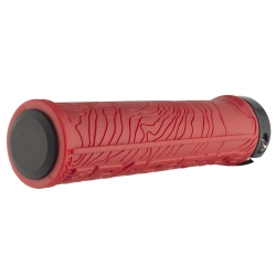 Грипсы RACE FACE HALF NELSON W/LOCK RED
