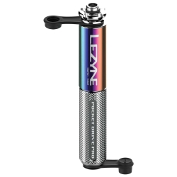 Насос Lezyne POCKET DRIVE PRO 160psi Y14 бензиновый/серебристый