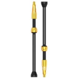 Ниппель для бескамерки LEZYNE CNC TLR VALVE 80MM Золотистый Y14