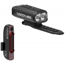 Комплект світла LEZYNE MICRO DRIVE 600XL / STICK PAIR Чорний / Чорний 600/30 люменів Y14