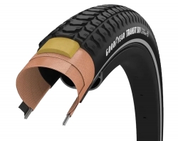 Покрышка 700x40 (40-622) GoodYear Transit SUV S3:Protection, Wire, Black + reflective strips, 60tpi