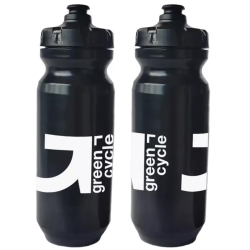 Фляга 0,75 Green Cycle GBT-517 зі збільшеним клапаном, чорна з білим