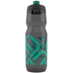 Антибактеріальна фляга FIDLOCK BOTTLE 750мл., прозорий / чорний / зелений