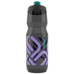 Антибактеріальна фляга FIDLOCK BOTTLE 750мл., прозорий / чорний / бузковий