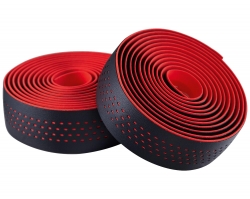 Обмотка руля MERIDA BLACK W/RED DOTS L:2100MM*W:30MM, W/END PLUGS
