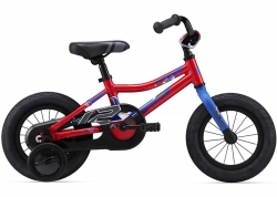 Велосипед 12 Giant Animator red blue
